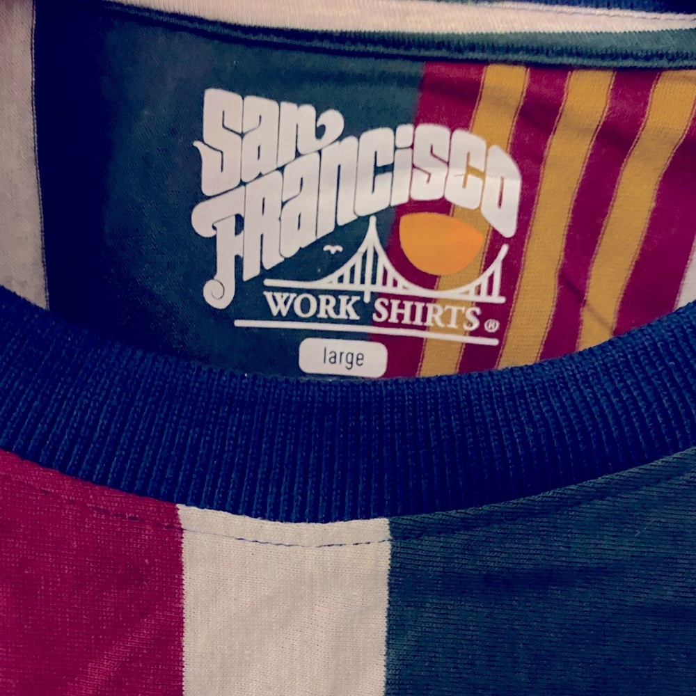 Vintage San fransico work clothes tshirt